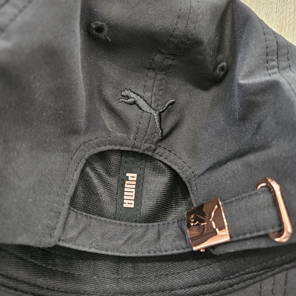 Puma Hat, Black with Rose Gold - Picture 5 of 7